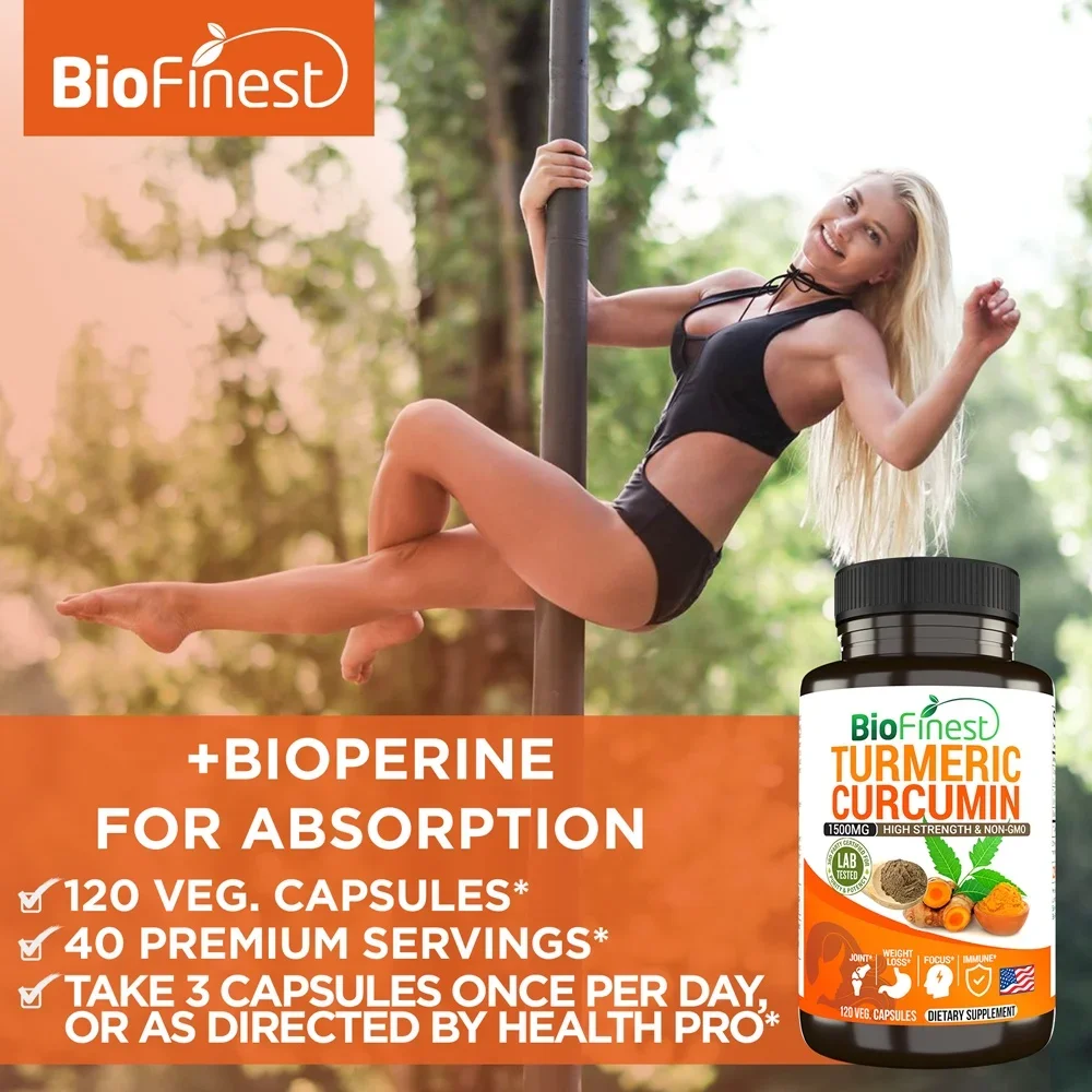 Biyofinest Kurkumin 1500 Mg %9 - Turmeric Curcumin Capsule incelemesi ve fiyatı