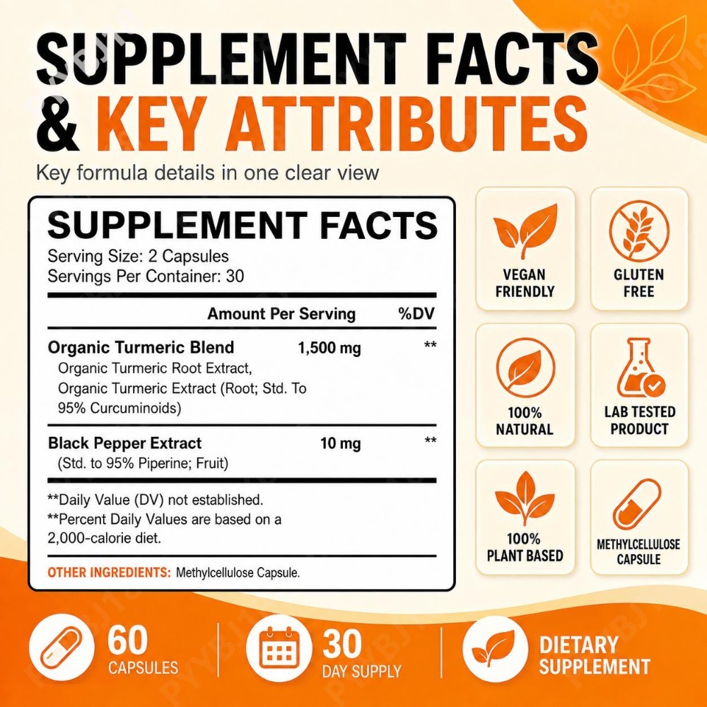 Zerdeçal ve Zencefil Kapsüller - Turmeric Curcumin Capsule incelemesi ve fiyatı